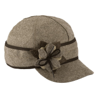 Women's Stormy Kromer The Petal Pusher Hunting Fitted Cap 6 7/8 Cobblestone