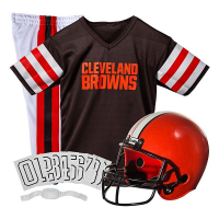 Franklin Sports Cleveland Browns Deluxe Football Uniform Set