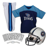 Franklin Sports Tennessee Titans Deluxe Football Uniform Set