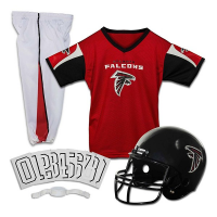 Franklin Sports Atlanta Falcons Deluxe Football Uniform Set