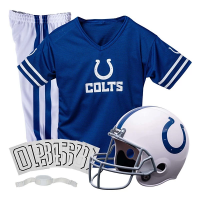 Franklin Sports Indianapolis Colts Deluxe Football Uniform Set