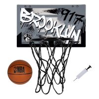 Franklin Sports NBA Brooklyn Nets Over the Door Basketball Hoop