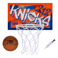 Franklin Sports NBA New York Knicks Over the Door Basketball Hoop