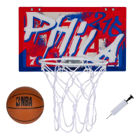 Franklin Sports NBA Philadelphia 76ers Over the Door Basketball Hoop