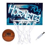 Franklin Sports NBA Charlotte Hornets Over the Door Basketball Hoop