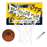 Franklin Sports NBA Indiana Pacers Over the Door Basketball Hoop