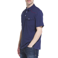 Men's Howler Brothers Ranchero Polo 2XLarge Indigo Heather