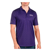 TCU Horned Frogs Antigua Spark Polo Small Dark Purple