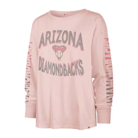 Women's Arizona Diamondbacks Cloud Line Long Sleeve T-Shirt Large Sea