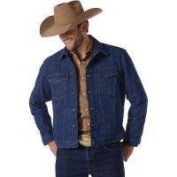 Men's Wrangler Cowboy Cut Denim Jacket XLarge Indigo