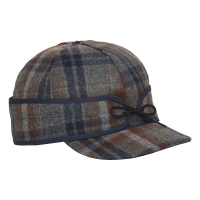 Men's Stormy Kromer The Mackinaw Hunting Fitted Cap 7 1/4 North Star Plaid