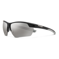 Men's Suncloud Contender Polarized Sunglasses Matte Black/Polarized Silver Mirror