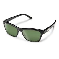 Men's Suncloud Quest Polarized Sunglasses Black/Polar Grey Green