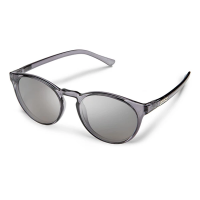 Men's Suncloud Metric Polarized Sunglasses Transparent Grey/Polar Silver Mirror