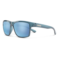 Men's Suncloud A-Team Polarized Sunglasses Crystal Marine/Polarized Aqua Mirror