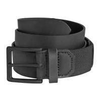 Men's Bison Designs Box Canyon Sewn In Buckle Leather Belt 32 Comfort Black/Matte Black