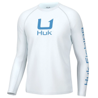 Men's Huk Icon Long Sleeve T-Shirt XLarge White