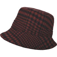 Women's Stormy Kromer The Iron Belle Hunting Fitted Cap Small Garnet Plaid