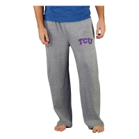 TCU Horned Frogs Concepts Sport Mainstream Sweatpants Small Grey