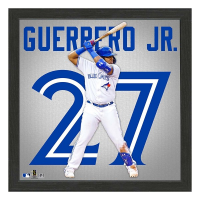 Highland Mint Vladimir Guerrero Jr Toronto Blue Jays IMPACT Jersey Frame
