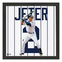 Highland Mint Derek Jeter New York Yankees IMPACT Jersey Frame