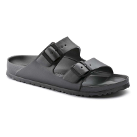 Men's BIRKENSTOCK Arizona EVA Slide Sandals Metallic Anthricite