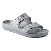 Men's BIRKENSTOCK Arizona EVA Slide Sandals Metalic Silver