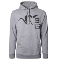 Men's Stone Glacier Ram Hunting Hoodie Large Heather Grey