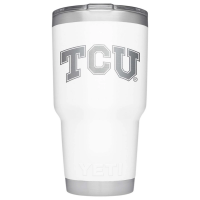 YETI TCU Horned Frogs 30oz. Rambler Tumbler