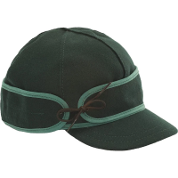 Women's Stormy Kromer The Sidekick Hunting Fitted Cap 6 5/8 Blue Spruce