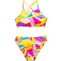 Girls' Hobie Tropic Like Its Hot Swim Bikini Set 12 Multi