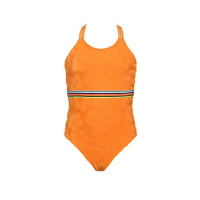 Girls' Hobie Tank One Piece Swimsuit 12 Orangeade