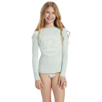 Girls' Billabong Core Suf Daze Swim Rashguard 10 Sweet Mint