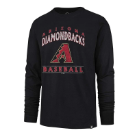 Arizona Diamondbacks Dissipate Long Sleeve T-Shirt Large Black