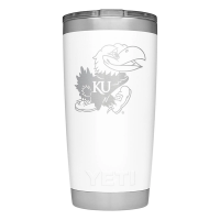 YETI Kansas Jayhawks 20oz Rambler Tumbler