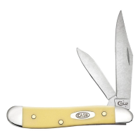 Case Knives Jig Peanut Yellow Pocket Knife