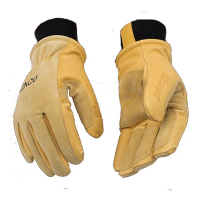 Men's Kinco Suede Pigskin Gloves Small Golden