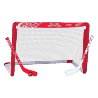 Franklin Sports NHL Detroit Red Wings Mini Hockey Set