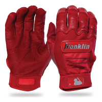 Men's Franklin CFX Pro Chrome Baseball Batting Gloves Red Small