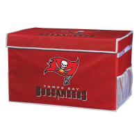 Franklin Sports Tampa Bay Buccaneers Collapsible Footlocker Storage Bin