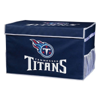 Franklin Sports Tennessee Titans Collapsible Footlocker Storage Bin