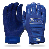 Men's Franklin CFX Pro Chrome Baseball Batting Gloves Royal Small