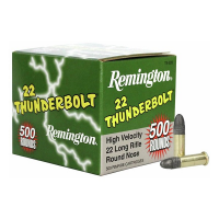 Remington 22 Thunderbolt Rimfire Ammunition