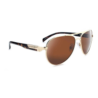 Men's Optic Nerve One Cadet Polarized Sunglasses Shiny Gold/Brown