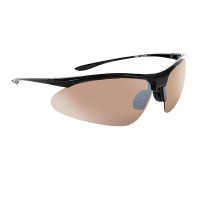 Men's Optic Nerve Tightrope Polarized Sunglasses Shiny Black/Brown