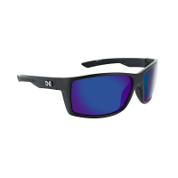 Men's Optic Nerve Fathom Polarized Sunglasses Matte Black/Blue Mirror Polarized