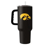 Logo Brands Iowa Hawkeyes 40oz. 40oz. Flipside Powder Coat Travel Tumbler