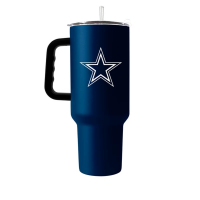 Logo Brands Dallas Cowboys 40oz. Flipside Powder Coat Travel Tumbler