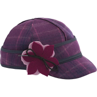 Women's Stormy Kromer Lil' Petal Pusher Hunting Fitted Cap Newborn Plum Passion