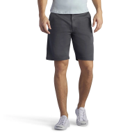 Men's Lee Extreme Comfort Flat Front Chino Shorts 40 Charcoal